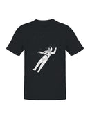 Cosmic Skeleton in Space Men's T-shirt