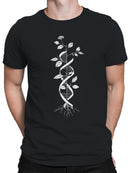 DNA Plant Growth Fusion Art Men's T-shirt