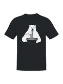 Polar Bear Ramen Delight Men's T-shirt