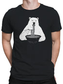 Polar Bear Ramen Delight Men's T-shirt