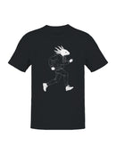 Axolotl Runner in Hoodie Design Men's T-shirt