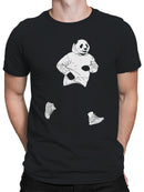 Panda Jogger in Sneakers Men's T-shirt