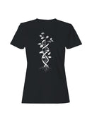 DNA Plant Growth Fusion Art Women's T-shirt