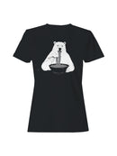 Polar Bear Ramen Delight Women's T-shirt