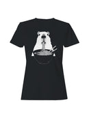 Capybara Enjoying Ramen Delight Women's T-shirt