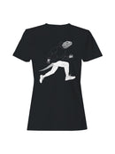 Lizard Runner in Hoodie Art Women's T-shirt