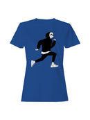 Speedy Sloth Jogger Illustration Women's T-shirt