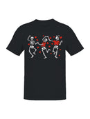 Dancing Skeletons in Love Men's T-shirt