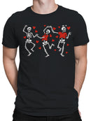 Dancing Skeletons in Love Men's T-shirt