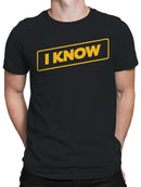 I Know Things Menswear Parody Men's T-shirt