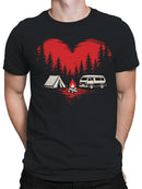 Heart in the Wilderness Adventure Men's T-shirt