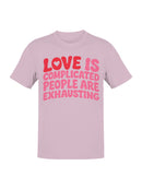 Love is Complex, People Exhaust Men's T-shirt
