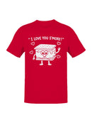 Cute S'mores Love Cartoon Design Men's T-shirt
