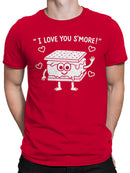 Cute S'mores Love Cartoon Design Men's T-shirt