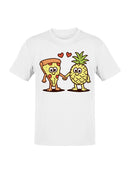Pizza Meets Pineapple: Forever Friends Men's T-shirt