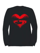 Love Fishing in Scenic Waters Men's Sweatshirt