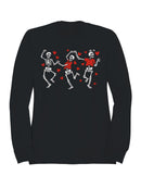 Dancing Skeletons in Love Men's Sweatshirt