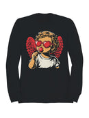 Kawaii Cupid: Love Struck Icon Women's Sweatshirt