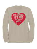 Mostly You Heart Design Women's Sweatshirt