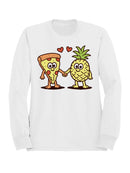 Pizza Meets Pineapple: Forever Friends Women's Sweatshirt