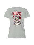 Cat Valentine Rose Design Women's T-shirt