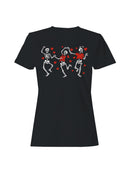 Dancing Skeletons in Love Women's T-shirt
