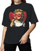 Kawaii Cupid: Love Struck Icon Women's T-shirt
