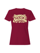 Running is My Valentine Design Women's T-shirt