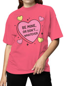 Playfully Indifferent Heart Design Women's T-shirt