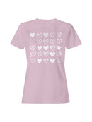 Hand-Drawn Heart Patterns Set Women's T-shirt