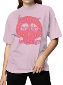 Horror Movies Love Language Women's T-shirt