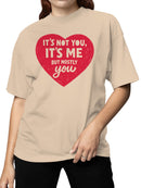 Mostly You Heart Design Women's T-shirt