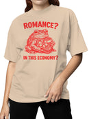 Economic Romance Frog Design Women's T-shirt
