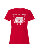 Cute S'mores Love Cartoon Design Women's T-shirt