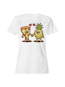Pizza Meets Pineapple: Forever Friends Women's T-shirt