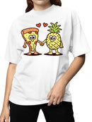 Pizza Meets Pineapple: Forever Friends Women's T-shirt