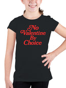 No Valentine By Choice Statement Youth's T-shirt
