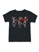 Dancing Skeletons in Love Youth's T-shirt