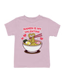 Ramen Is My Valentine Love Design Youth's T-shirt