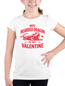Bearded Dragon Valentine Love Youth's T-shirt