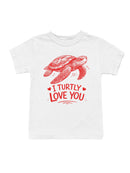Turtle Love: I Turtly Love You Youth's T-shirt