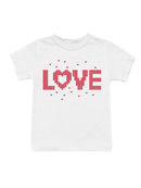 Heart Pattern "LOVE" Design Youth's T-shirt
