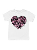 Wild Heart Leopard Print Love Youth's T-shirt