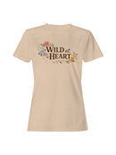Officially Licensed WILDERKIND Wild at Heart Floral Design Women's T-shirt