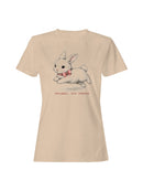 Officially Licensed WILDERKIND Untamed, But Tender Bunny Design Women's T-shirt
