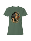 Officially Licensed WILDERKIND Gentle Wild: Bunnies & Flowers Women's T-shirt