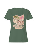 Officially Licensed WILDERKIND Where the Wild Glows Moths Art Women's T-shirt