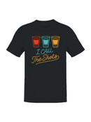 I Call the Shots Colorful Design Men's T-shirt