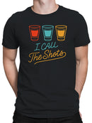 I Call the Shots Colorful Design Men's T-shirt