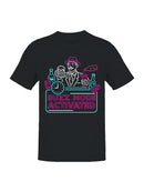 Buzz Mode Activated Neon Party Art Men's T-shirt